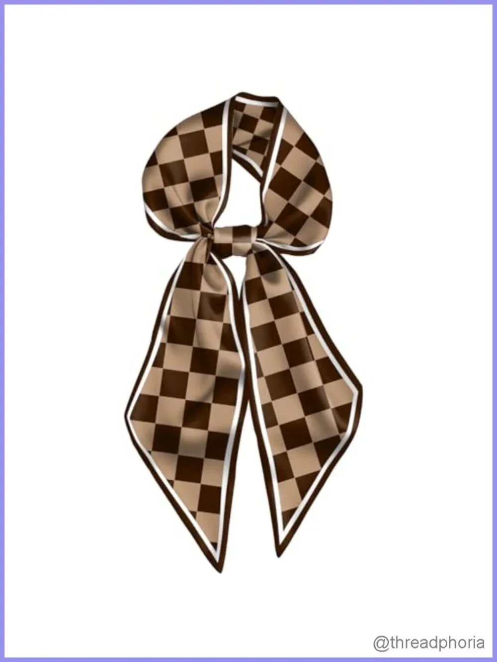 Polyester Satin Silk Feeling Scarf Hair Neck Handbag Long Thin Women Girls
